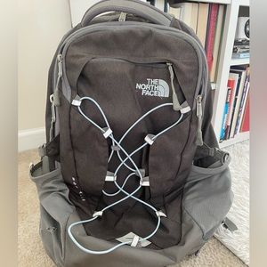 North face borealis backpack Zinc Grey Dark Heather - Powder Blue